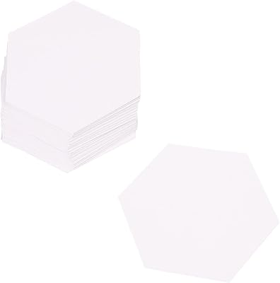 HAWILLOSCH 200pcs Quilting Paper Molds Paper Quilting Templates for Sewing Craft Quilt Making