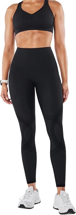 Fanka Body Sculpt Leggings for Women, Full Length - Compression for Targeted Area, Reversible Wear
