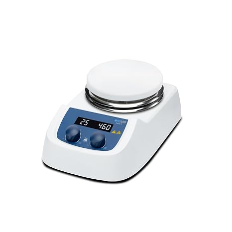 ONiLAB Magnetic Hotplate Stirrer, 5-inch, 280C LED Digital, 200-1500RPM, 3L