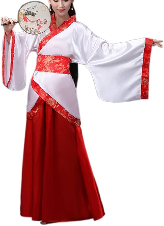 Tang Suit Women Clothes Ancient Chinese Style Retro Traditional Costume Dress Women's Dresses Long Sleeve for Performance Dance Stage Show Classical Cosplay Party Clothing