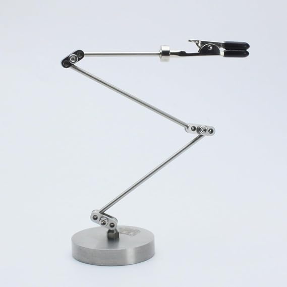 Light Stainless Steel Armature Rigging System,Metal Puppet Figure DIY Stop Motion Armature Kits,5 Adjustable Drill Arms,for Animation Studios Product Photography(Size:30CM)