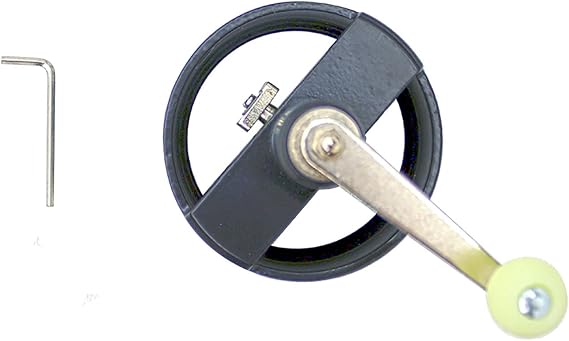 Adjustable Metal Rotary Circle Graphic Paper Cutter Button Maker (1" to 2-1/4")