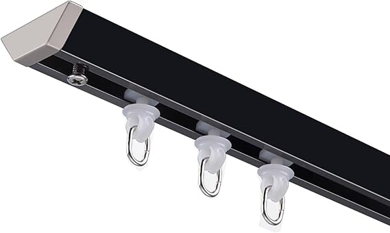 Curtain Track,Ceiling Track,5 10 15 20 25 30 Ft Long Curtain Track Ceiling Mount No Drill - Hanging Privacy Curtains for Room Divi