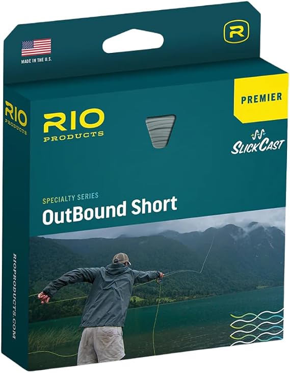RIO PRODUCTS Premier Outbound Short Fly Fishing Line, Exceptionally Powerful, Easy to Cast Big Flies for Maximum Distance, Ultra-Slick Performance