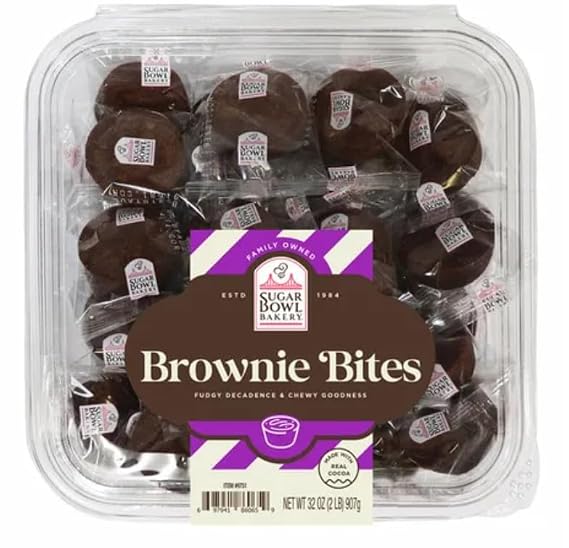 Sugar Bowl Bakery Fudgy Brownie Bites 2LB