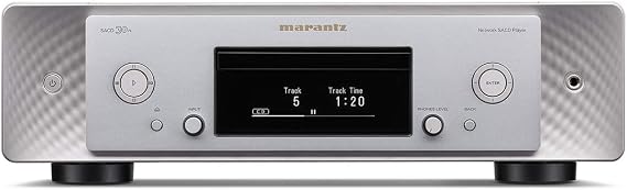 Marantz SACD30NSLG CD Player with Integrated with HEOS Built in(Silver Gold)