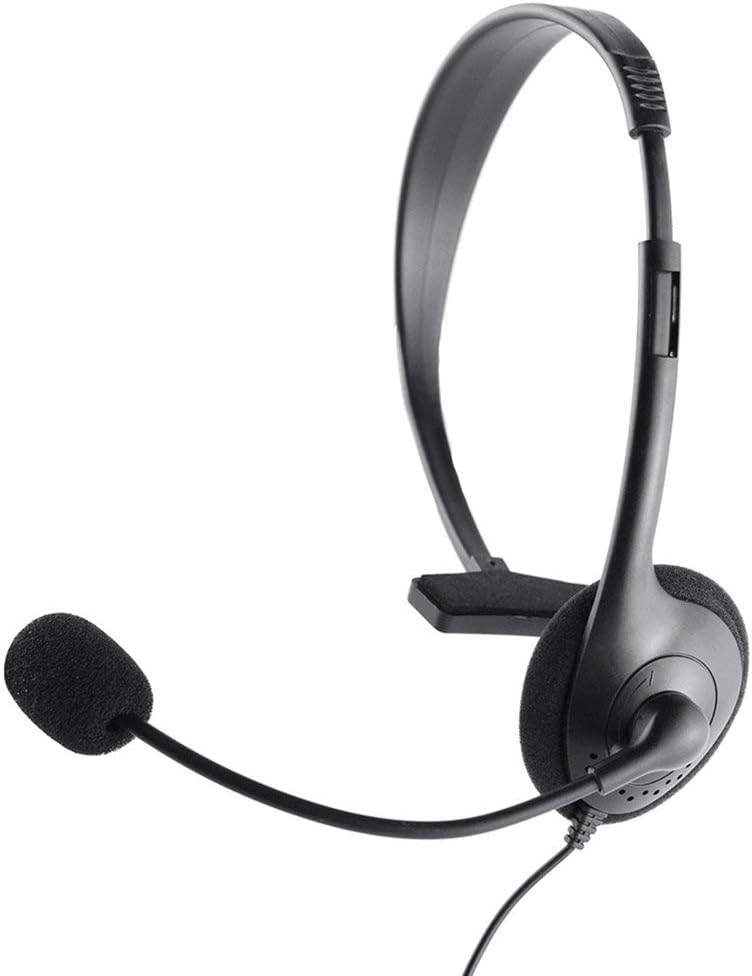 Gaming Headphone Headset Gamer Wired Headset Ps4 Headset with Microphone for Computer Single Sided Wired 3.5