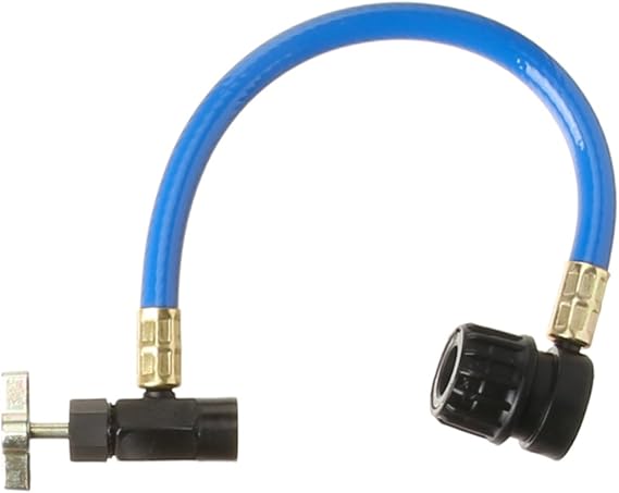 InterDynamics 401PCS Car Air Conditioner Hose for R134A Refrigerant, Recharge Hose for Cars & Trucks & More, Reusable