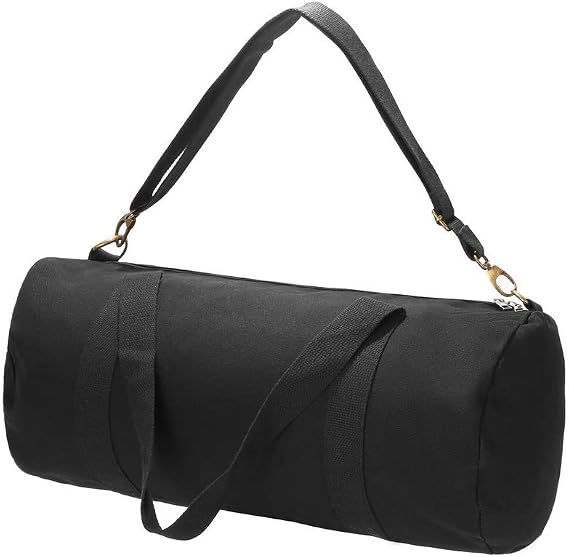 Heavy Duty Military And Army Cargo Style 100% Cotton Canvas Shoulder Travel And Storage Duffel Bag Outback Gym Bag Carryall Duffel Tote for Men and Women