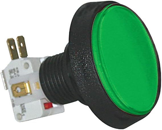Suzo Happ Pushbutton - Large Round - Illuminated - D54-0004-1
