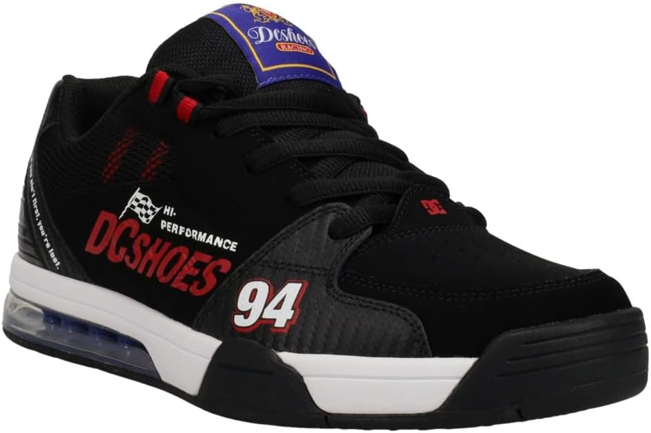 DC Shoes Versatile LE Leather Shoes for Men, multicoloured, 8 Men