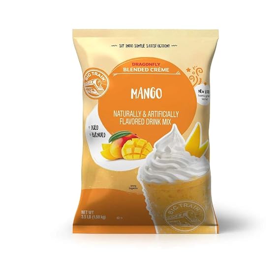 Big Train Dragonfly Mango, 3.5 lb Bulk Bag.