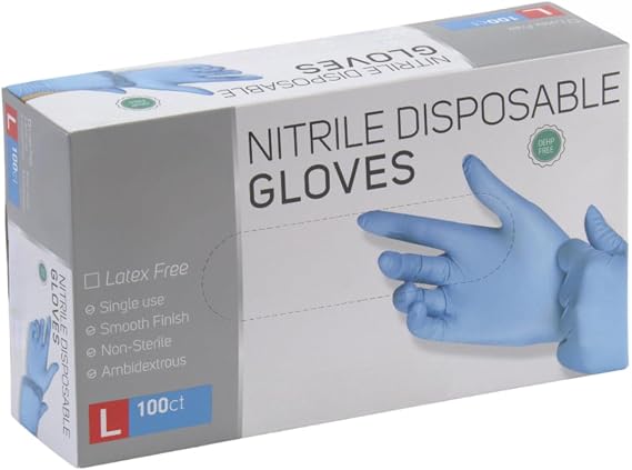 SteadMax 100 Pack Nitrile Gloves