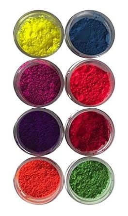 OH! SWEET ART - Edible Petal Dust - For Decorating Cakes, Cupcakes, Cake Pops, More - Kosher, Food-Grade Coloring - NEON SET x 8 units each jar 4 grams