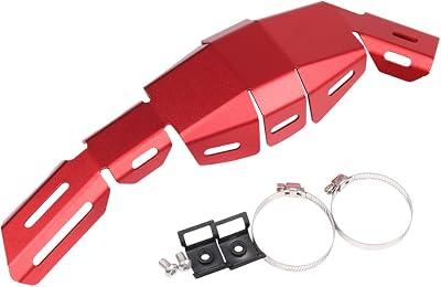 Motorcycle Exhaust Pipe Cover Heat Insulated Shield Protector Thermal Insulation Guard Compatible with CRF300L CRF300 Rally CRF 300 L 300L