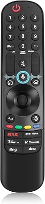 BN59-01385A Solar Voice Remote Replacement for Samsung Frame TV Remote with Bluetooth Rechargeable Solar Cell, Compatible with Samsung TVs 2021-2023 Frame Serif Crystal UHD Neo QLED OLED TVs LG