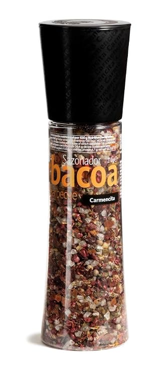Carmencita. Barbecue Seasoning. Giant Foodie Grinder. 210g (7.41oz)