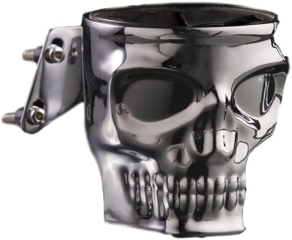 The Skull Kustom Kaddy Chrome Perch Mount