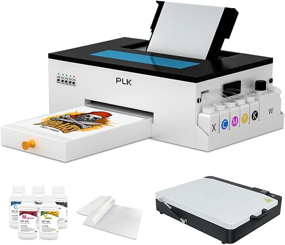 PLK Transfer Printer for Fabrics, Leather, Pillow and Other Textile (DTF Printer, Oven)