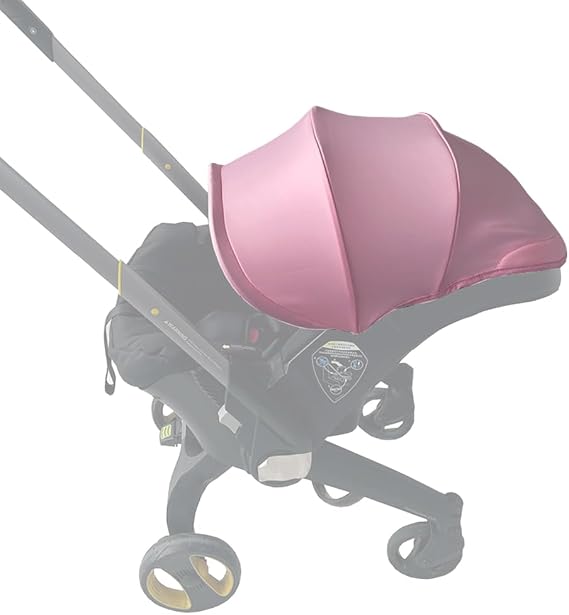 Stroller Accessories Replacement Canopy Compatible with Doona+ and Doona i Car Seats & Strollers, Larger Sunshade, Durable Fabric (Pink)