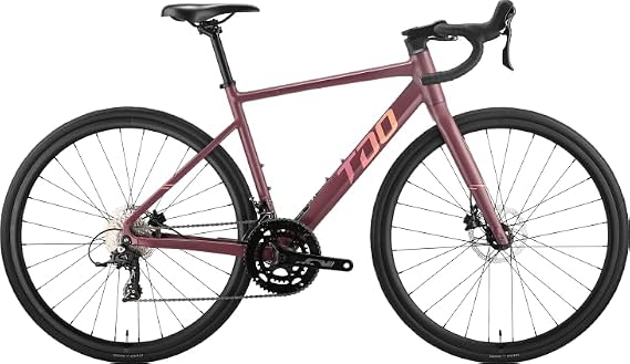 TRINX Road Bike TDO600 Aluminum Frame 700C 2x10 Speed SENSAH Component Hydraulic Disc
