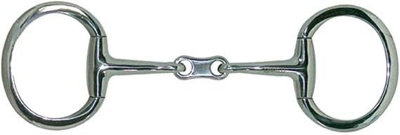 Coronet French Link Flat Ring Eggbutt Snaffle Bit