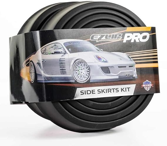 EZ Lip Side Skirts PRO Universal Flexible Side Skirts for Cars, 2-Inch