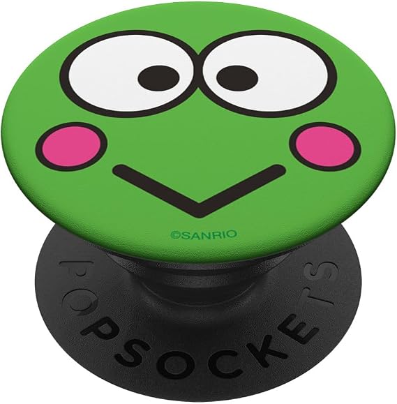 Keroppi Open Face PopSockets Stand for Smartphones and Tablets PopSockets Adhesive PopGrip