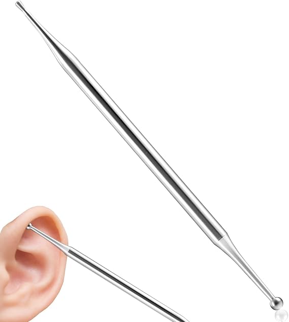 Acupuncture Pen,Acupressure Pen,Fascia Massage Tool for Deep Tissue Acupen Pain Accupenture Dual-Head Pens for every Body Points to Alleviate Relief & Facial Reflexology Portable Stainless Steel Stick
