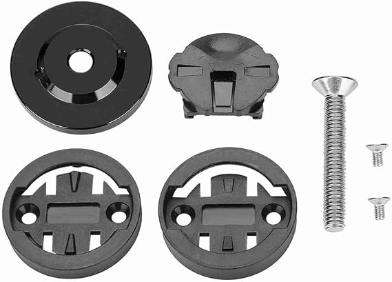 Bike Stem Top Cap Mount - Universal 28.6mm Cycling Computer Holder for Cateye/Bryton/Blackbird
