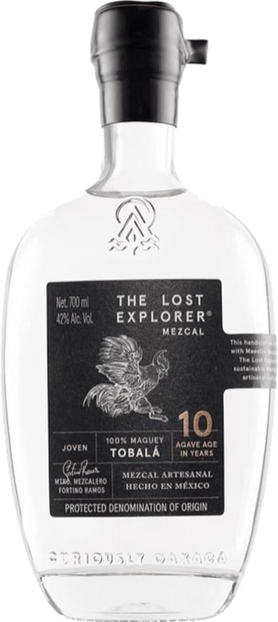 The Lost Explorer Mezcal Tobalá, 70cl | Award Winning Artisanal Mezcal | 42%