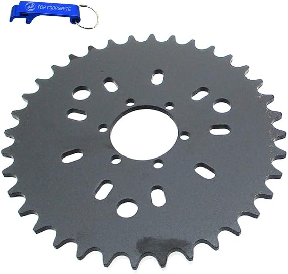 6 Hole 36T Rear Chain Sprocket 415 Type for 49cc 50cc 60cc 80cc Motorized Bicycle Push Bike