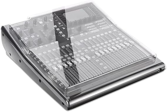 Decksaver Cover for Behringer X32 Producer - Super-Durable Polycarbonate Protective lid in Smoked Clear Colour, Made in The UK - The Engineers’ Choice for Unbeatable Protection