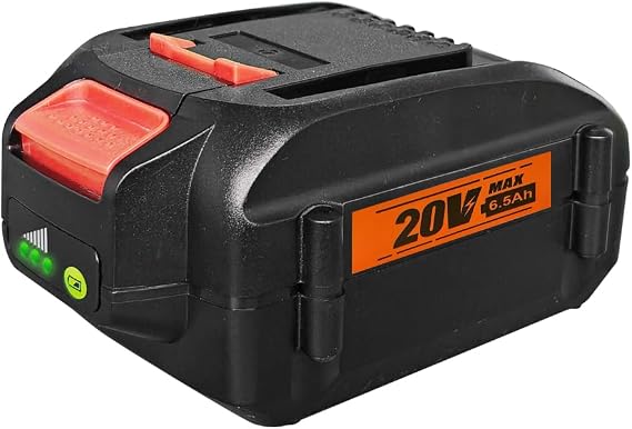 20V 6Ah WA3525 Replacement Battery for Worx 20V Battery for Worx 20 Volt WA3520 WA3575 WA3578 WA3525,Rechargeable Lithium Ion Battery for Cordless Power Tools