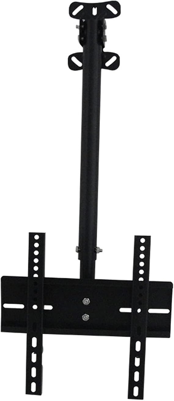 Adjustable Ceiling TV Mount Bracket - Ceiling TV Mount,Height Adjustable Full Motion 360 Degree Rotation,Tilt,Swivel,Fits 14-32 Inch TVs,Max VESA 300 x 200mm