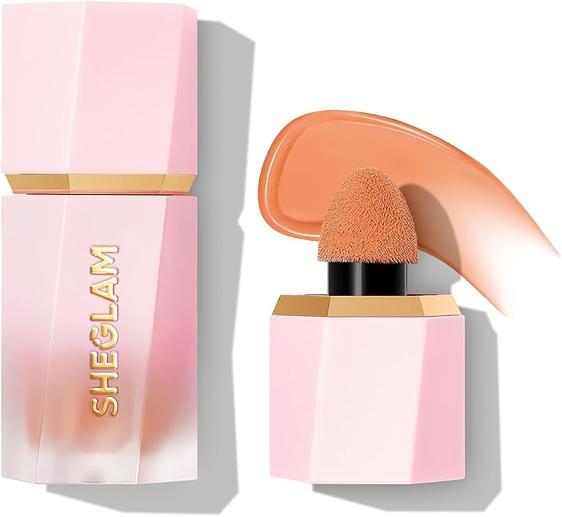 SHEGLAM Color Bloom Liquid Blush Makeup for Cheeks Matte Finish - Float On