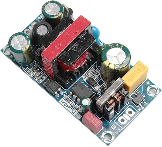 Acxico 1Pcs AC-DC 110V 120V 220V 230V to 5V 12V 24V 2A Converter Board Module Power Supply 12V 2A