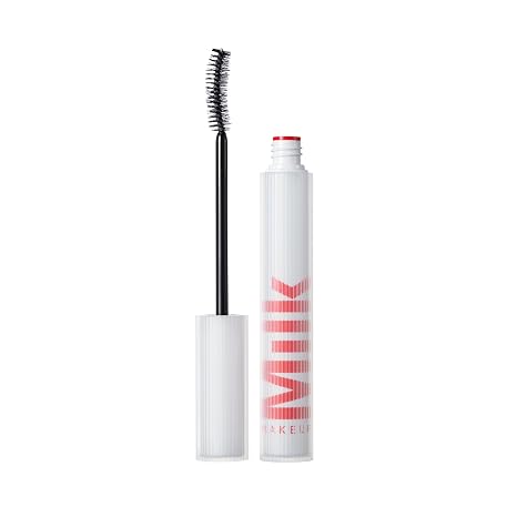 Milk Makeup RISE Mascara - Lifts, Lengthens, Curls & Adds Volume - Clean, Weightless Formula - Conditions & Strengthens - Vegan, Cruelty Free
