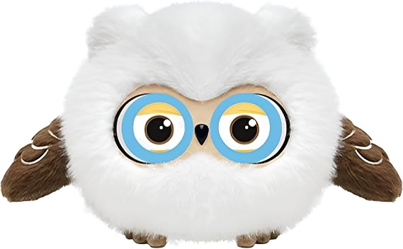 Robot, Emotional Growth, AI Pet Robot, Emo, Communication Robot, Conversation AI for Home, Heartfelt Communication Partner with Plush Pets, Voice Commands and Emotional Interactions, English