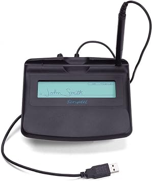 Scriptel ST1570-6FT 1x5 LCD Backlit Proscript Signature Capture Pad