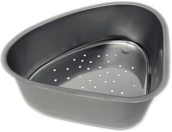 Better Houseware Corner Sink Strainer, Standard, Stainless