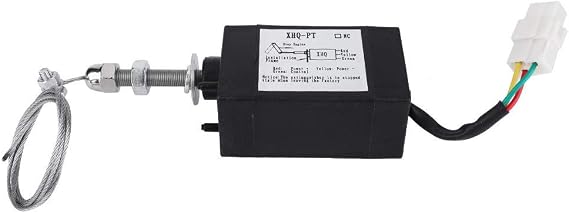 Shut-off Solenoid Valve DC 12/24 V Engine Turn Off Flame-Out Device Motor Used for Shut-Off Control of Diesel Engines (12 V)