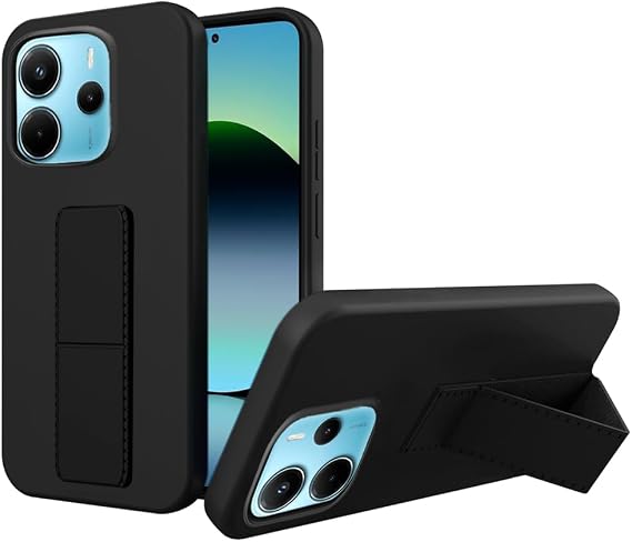 Compatible for Redmi Note 14 4G Phone Case with Folding Kickstand