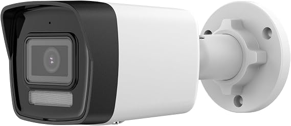 DS-2CD1043G2-LIUF HIKVIS0N_4MP IP Bullet PoE Camera, Smart Hybrid Light, Human/Vehicle Detection, Built-in Microphone, Support 512GB SD Card, 2.8mm Lens, Internation English Version