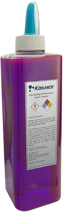 LIQ-702PR-B 702 Liquid Coolant, High-Performance, UV Purple, 700ml (24 fl oz)