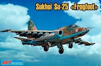 ART MODEL Plastic Model Building Airplane Aircraft SUKHOI SU-25 FROGFOOT 1/72 7215