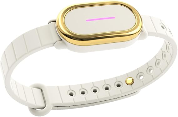 Bond Touch 4 Bracelets - Stay Connected Long Distance Relationship Bracelets (1 Unit) (Off White) One Size Plastic No Gemstone