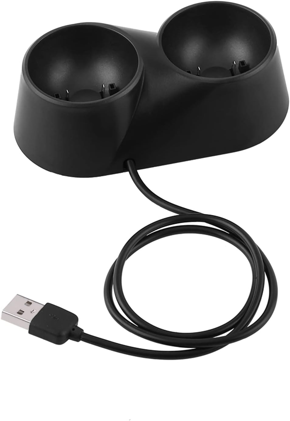 for VR Controller Charger, Dual Charger Dock Charging Station Stand Charging Dock for VR Move Motion Controllers