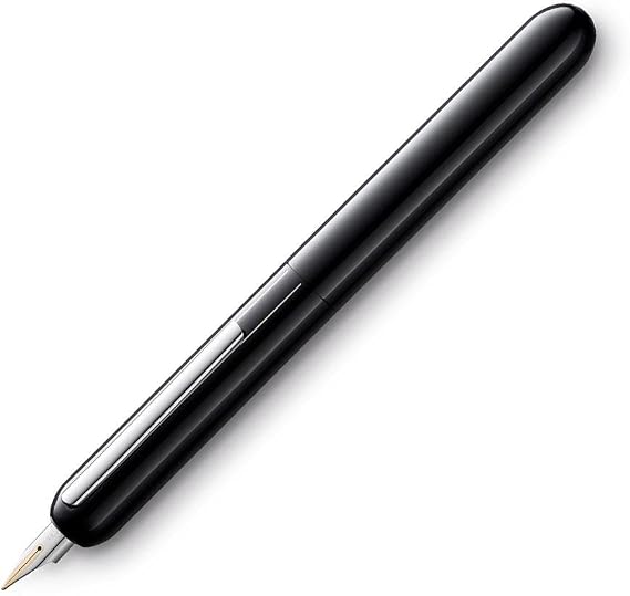 Lamy Fountain pen 074 dialogue 3 pianoblack Pt F E182
