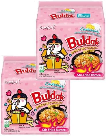 SAMYANG Buldak Carbo Ramen Noodle 130 gr X10 ADET